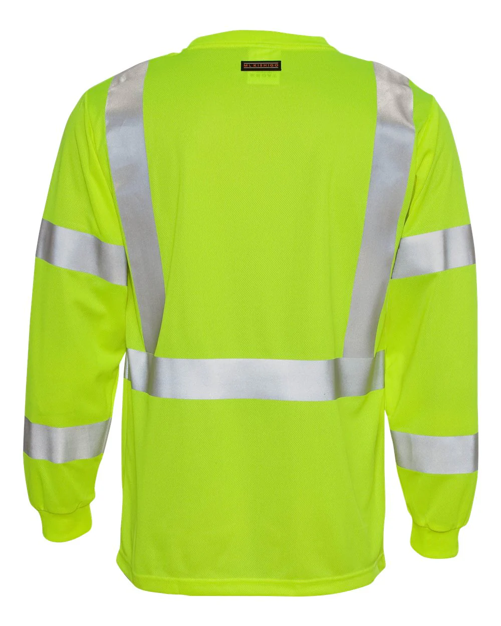 Kishigo-9145-9146-Long Sleeve Class 3 T-Shirt - Image 2