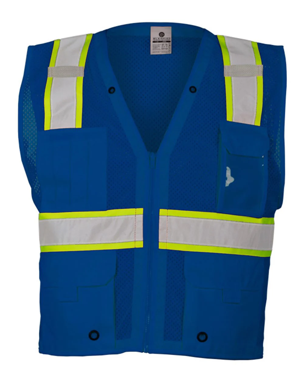 Kishigo-B100-111-EV Series® Enhanced Visibility Multi-Pocket Mesh Vest - Image 11