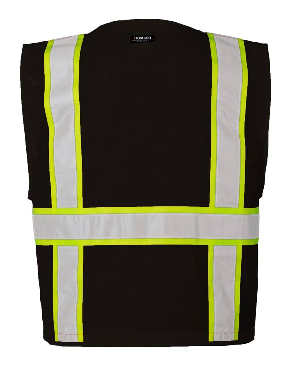 Kishigo-B100-111-EV Series® Enhanced Visibility Multi-Pocket Mesh Vest - Image 3