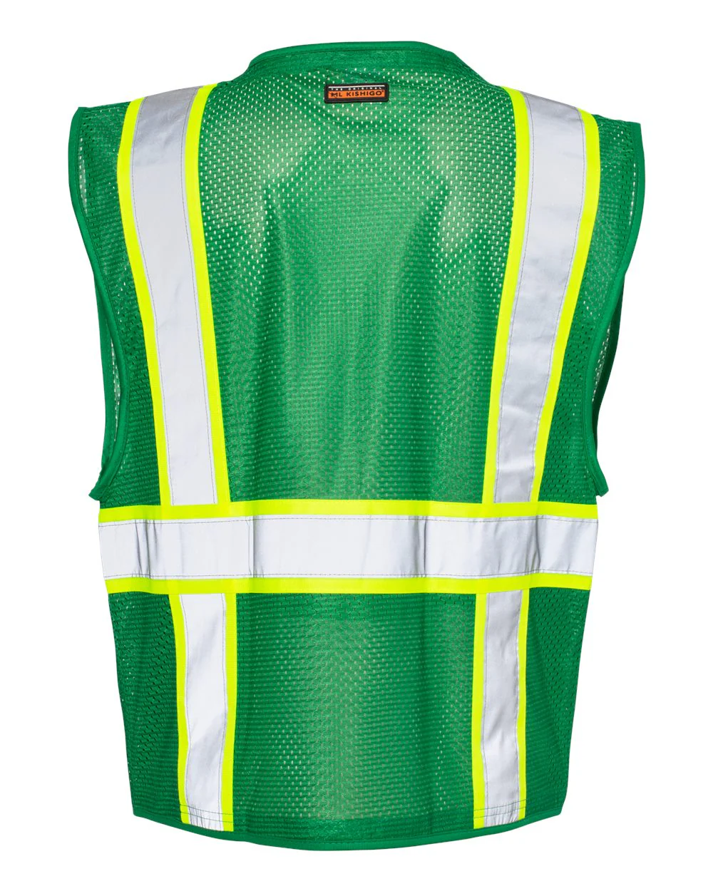 Kishigo-B100-111-EV Series® Enhanced Visibility Multi-Pocket Mesh Vest - Image 5
