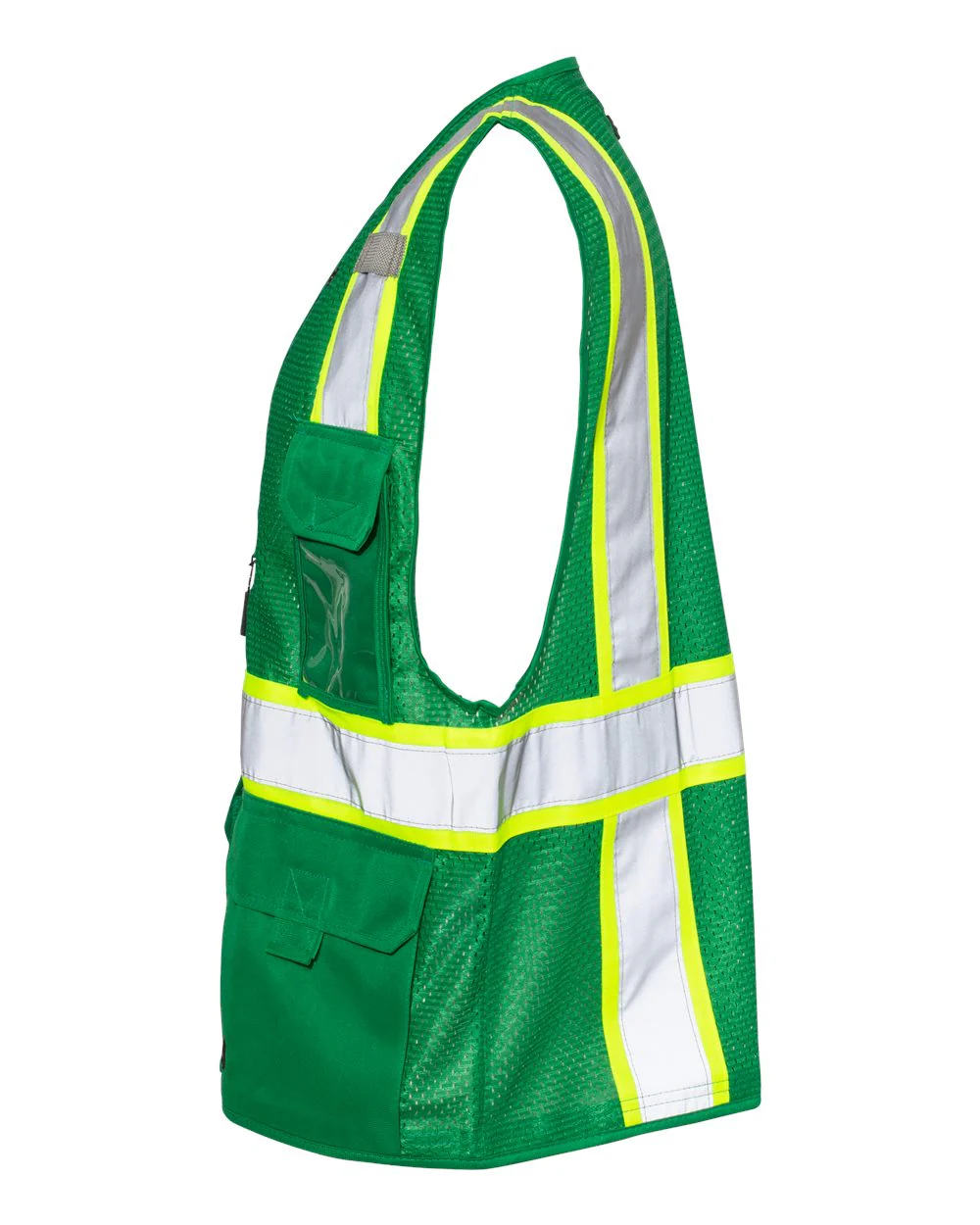 Kishigo-B100-111-EV Series® Enhanced Visibility Multi-Pocket Mesh Vest - Image 6