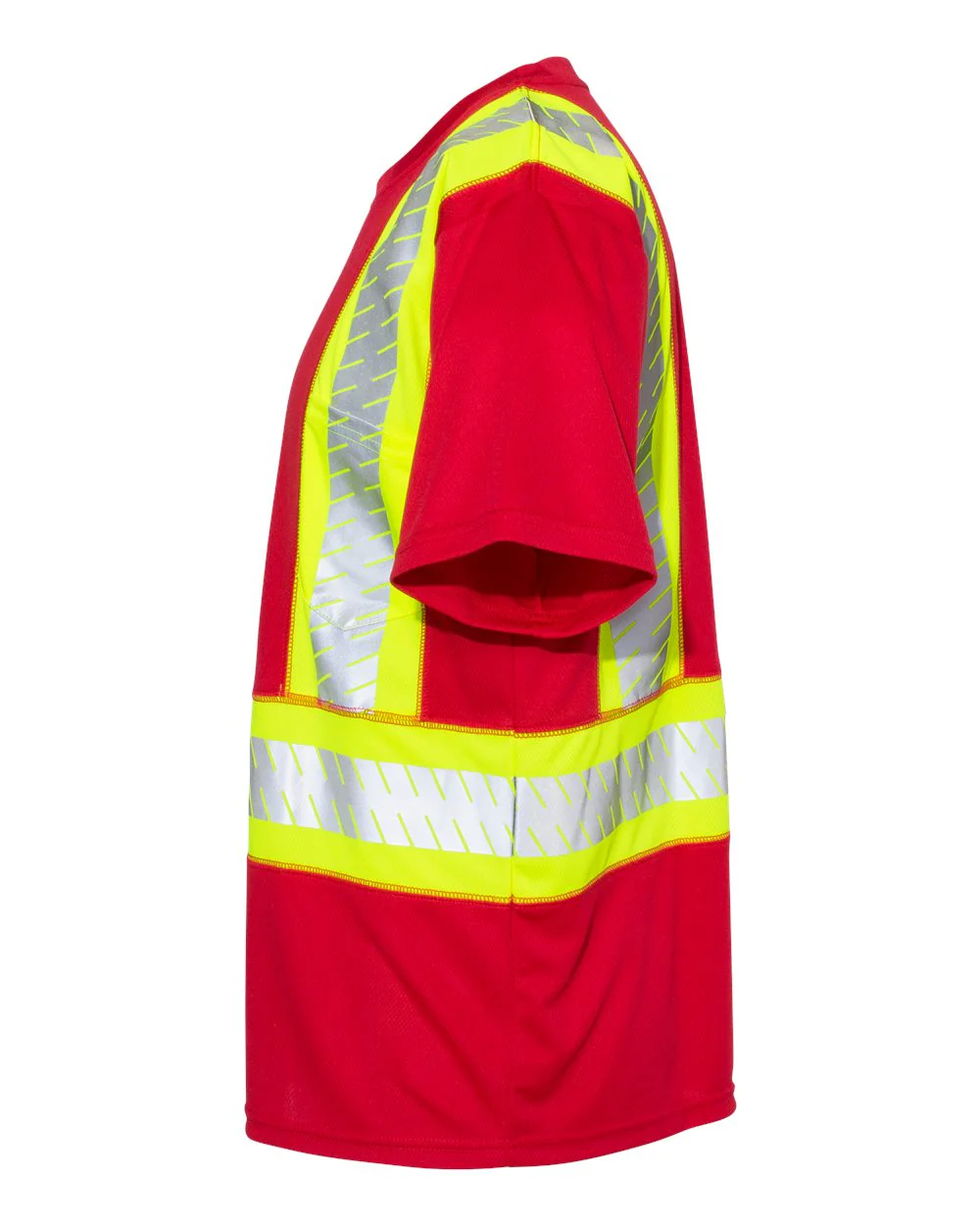 Kishigo-B200-204-EV Series® Enhanced Visibility Contrast Pocket T-Shirt - Image 10