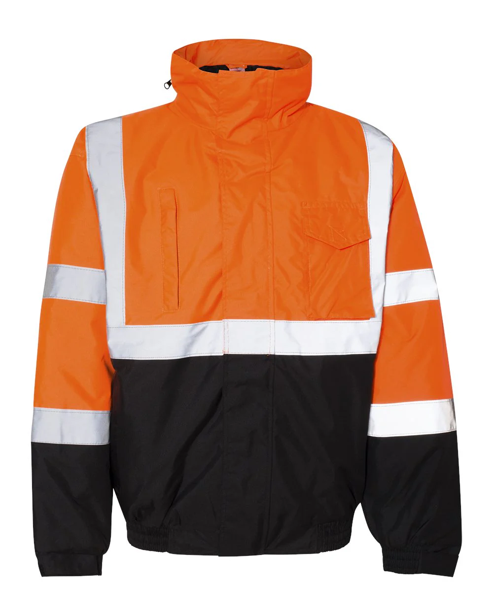 Kishigo-JS121-122-Economy Bomber Jacket - Image 4