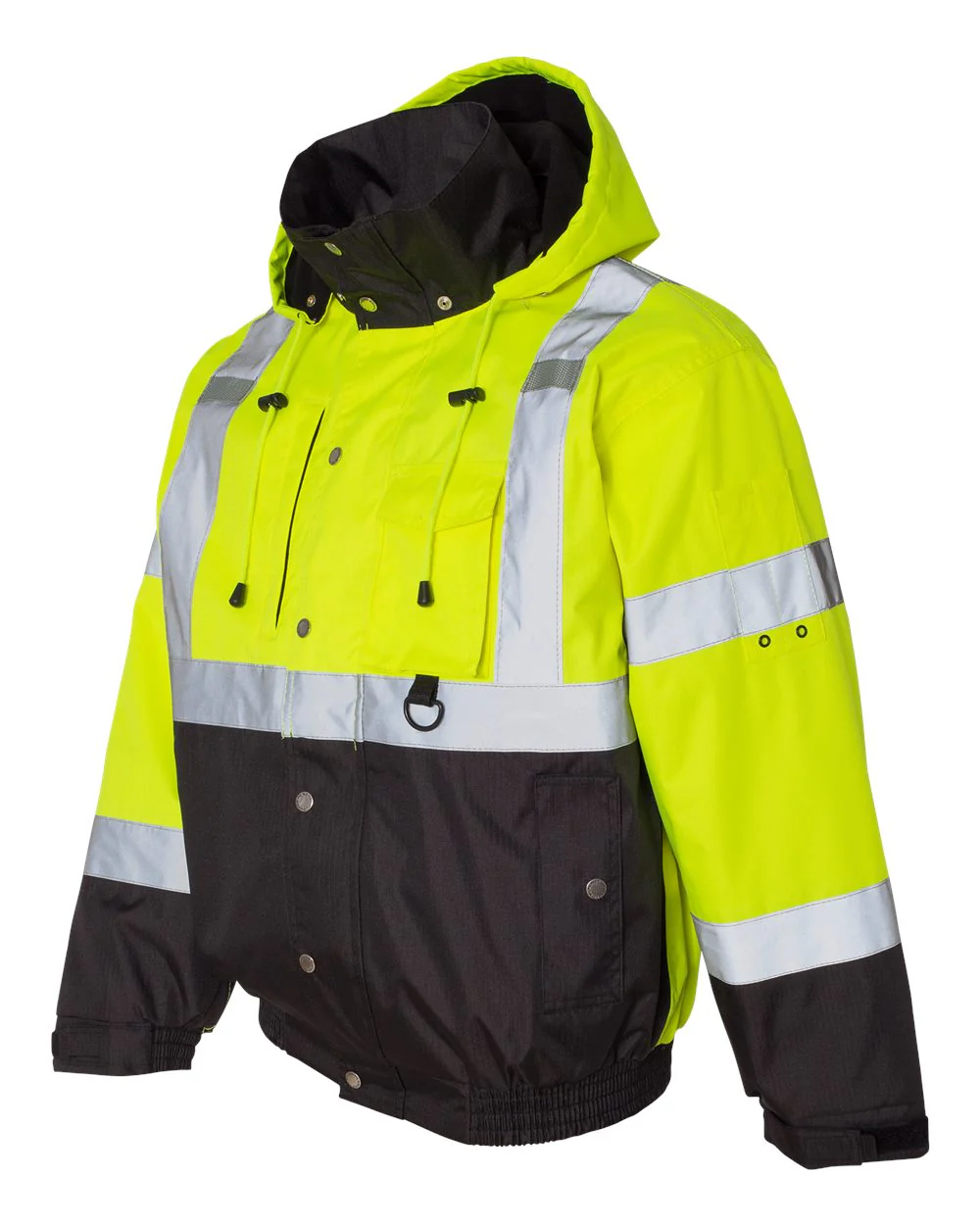 Kishigo-JS130-132-Ripstop Bomber Jacket - Image 7