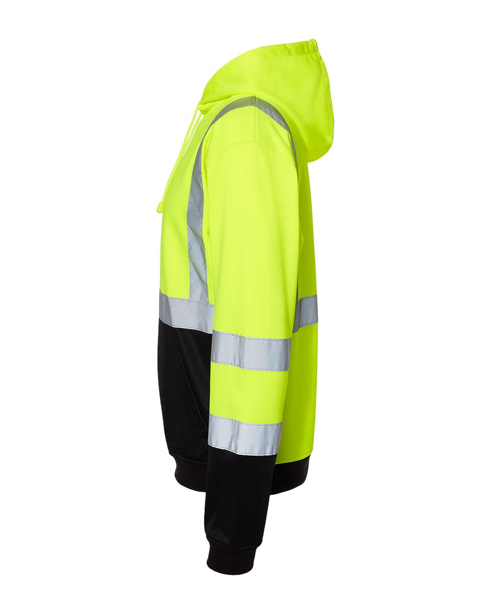 Kishigo-JS154-Hi-Vis Hooded Sweatshirt - Image 3