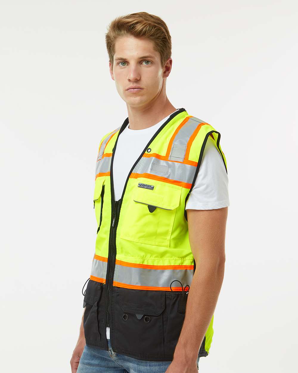 Kishigo-S5002-5003-Premium Black Series® Surveyors Vest - Image 6
