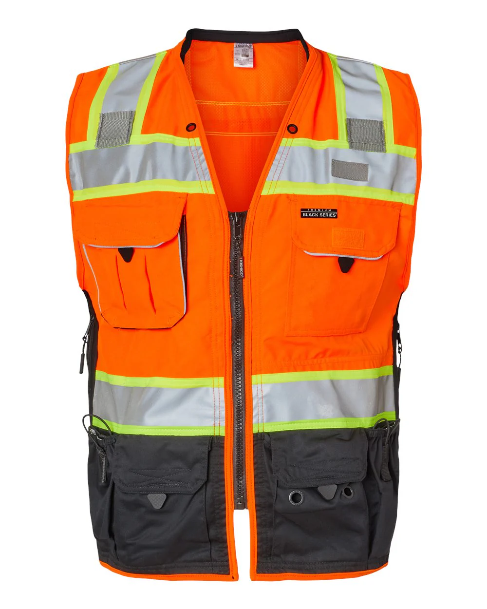 Kishigo-S5002-5003-Premium Black Series® Surveyors Vest - Image 8