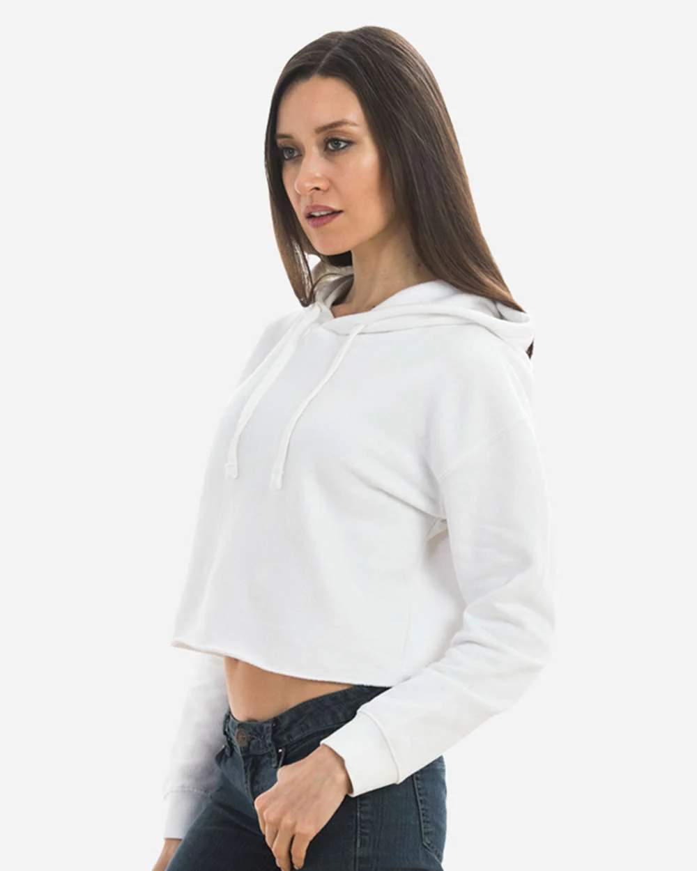 Lane Seven-LS12000-Women's Cropped Fleece Hooded Sweatshirt - Image 10