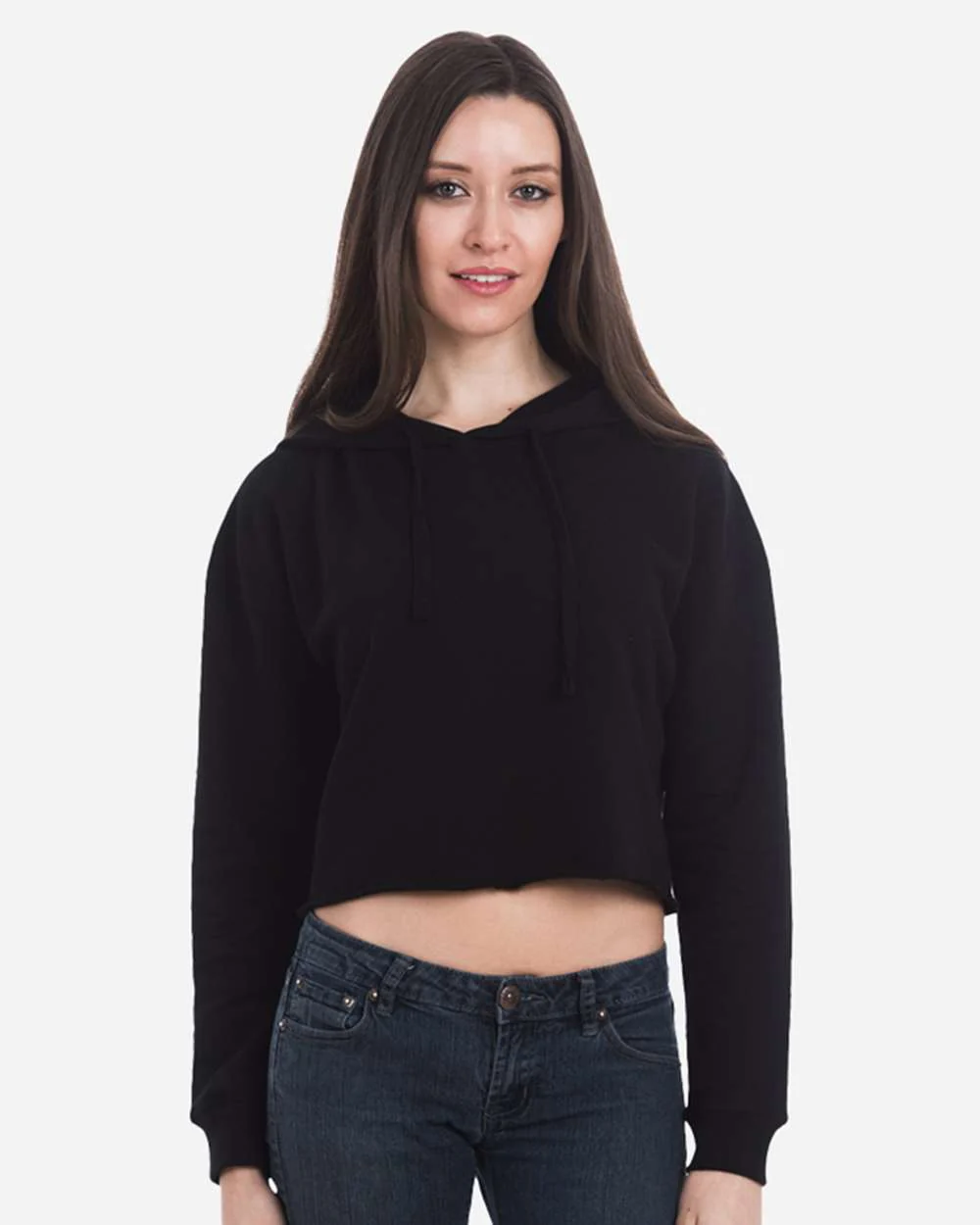 Lane Seven-LS12000-Women's Cropped Fleece Hooded Sweatshirt - Image 3