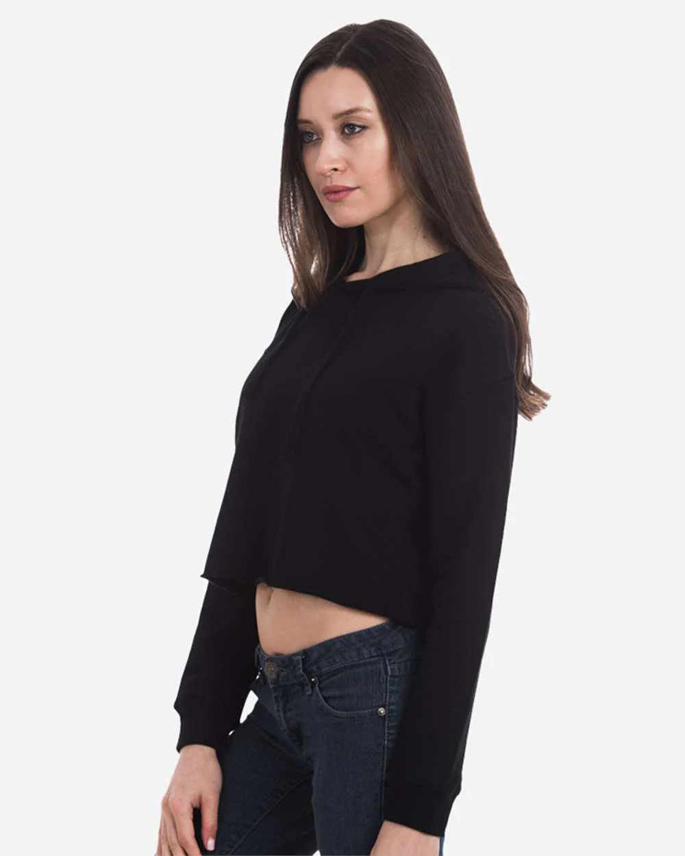Lane Seven-LS12000-Women's Cropped Fleece Hooded Sweatshirt - Image 4