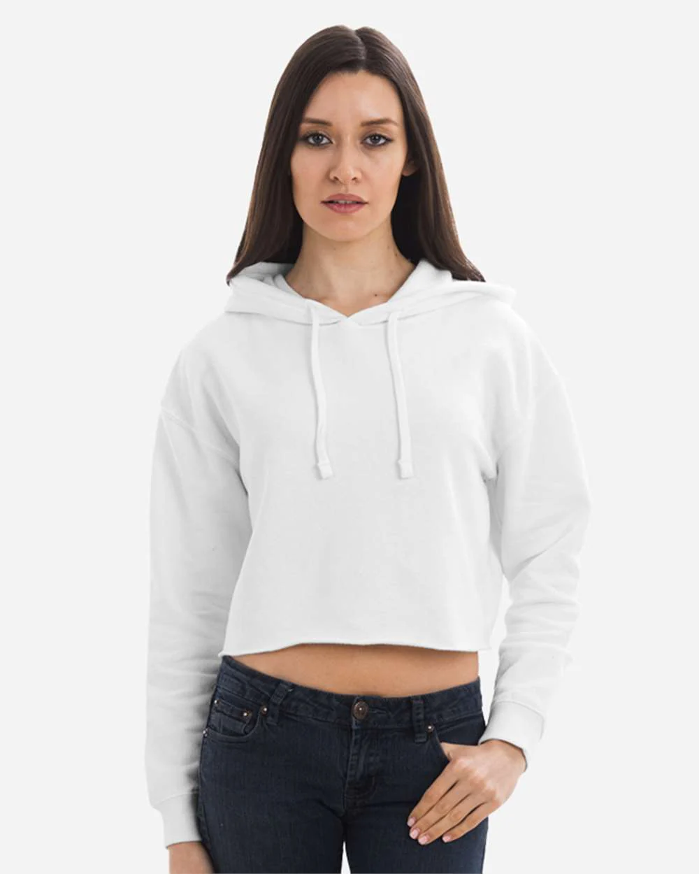 Lane Seven-LS12000-Women's Cropped Fleece Hooded Sweatshirt - Image 9