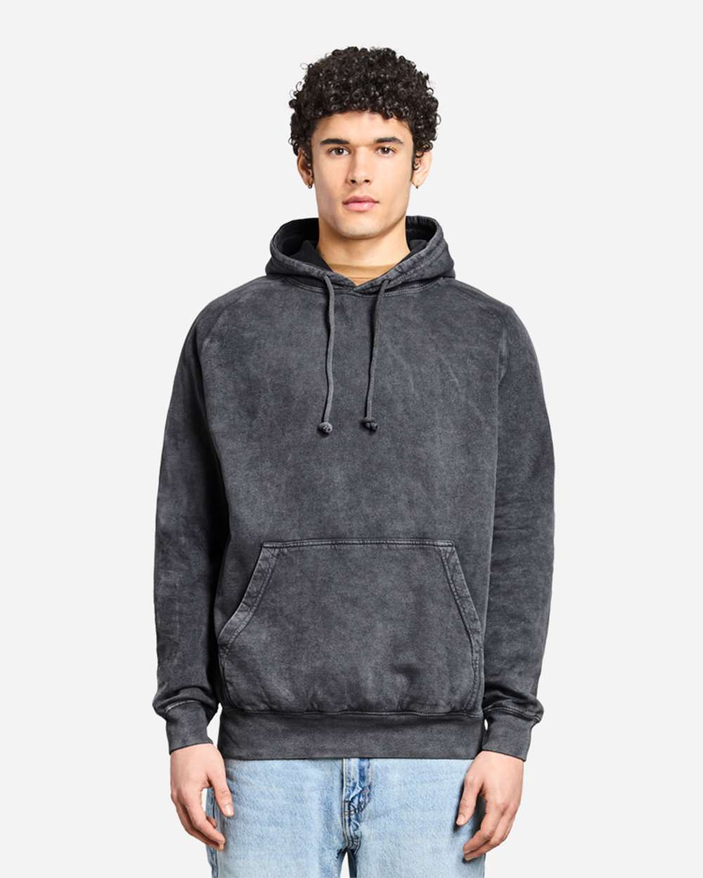 Lane Seven-LST004-Vintage Raglan Hooded Sweatshirt - Image 14