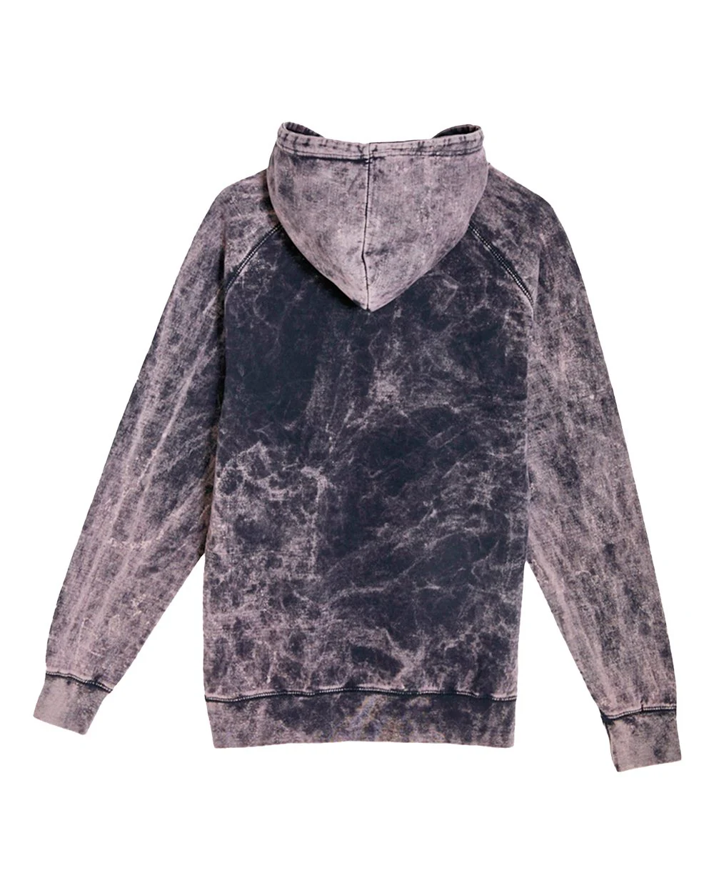 Lane Seven-LST004-Vintage Raglan Hooded Sweatshirt - Image 2