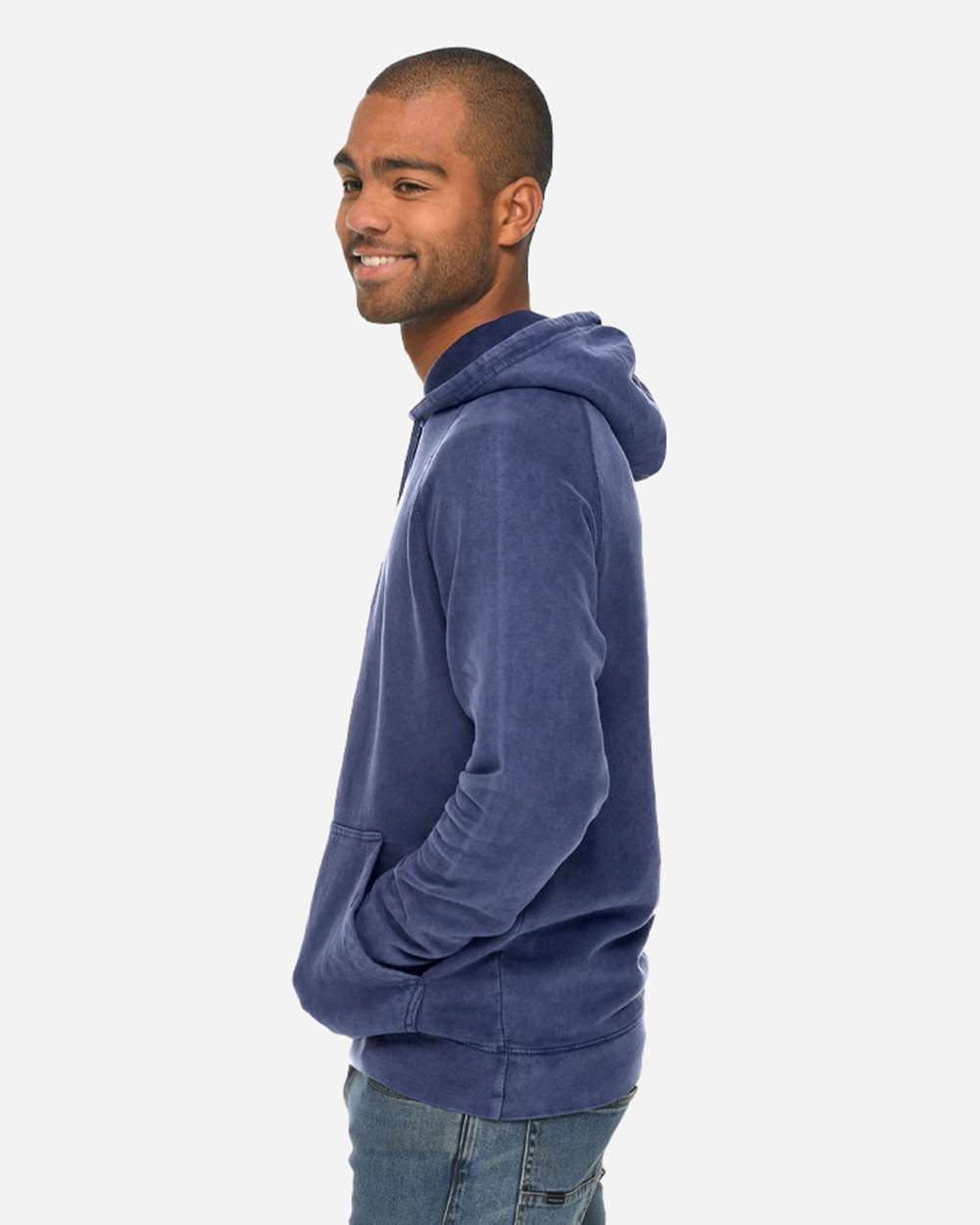 Lane Seven-LST004-Vintage Raglan Hooded Sweatshirt - Image 25