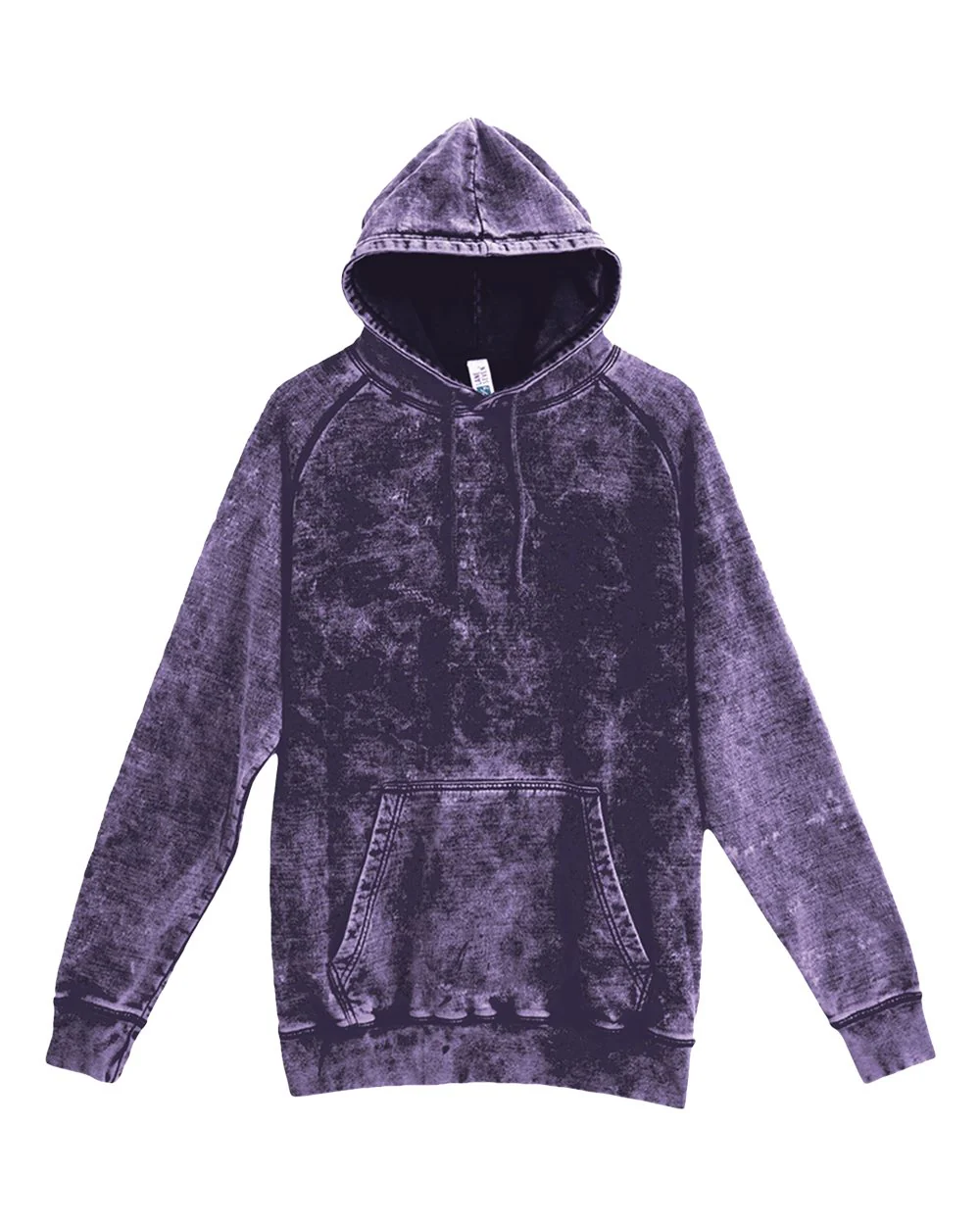 Lane Seven-LST004-Vintage Raglan Hooded Sweatshirt - Image 7