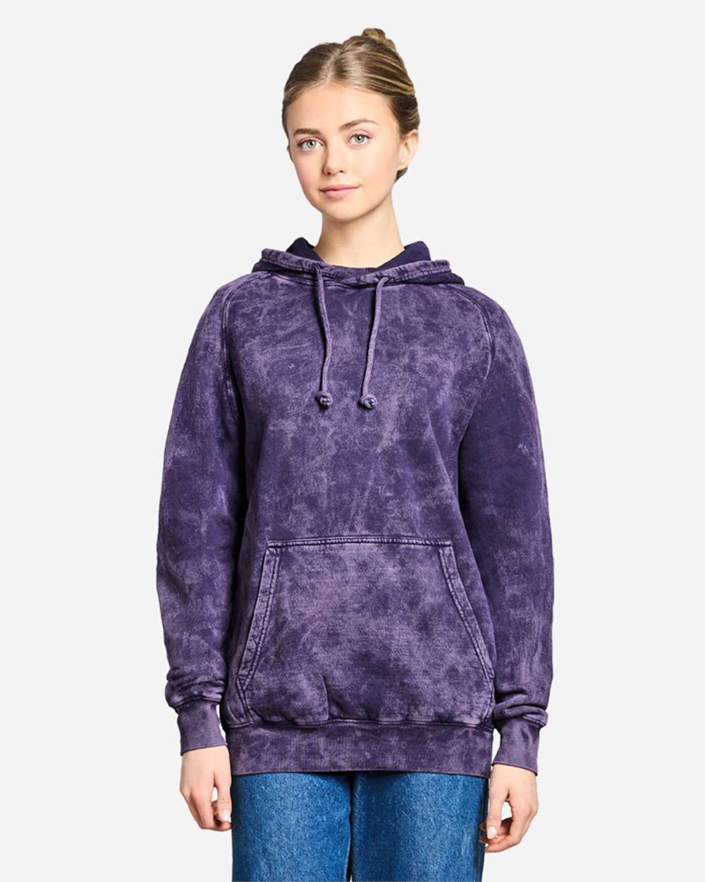Lane Seven-LST004-Vintage Raglan Hooded Sweatshirt - Image 9