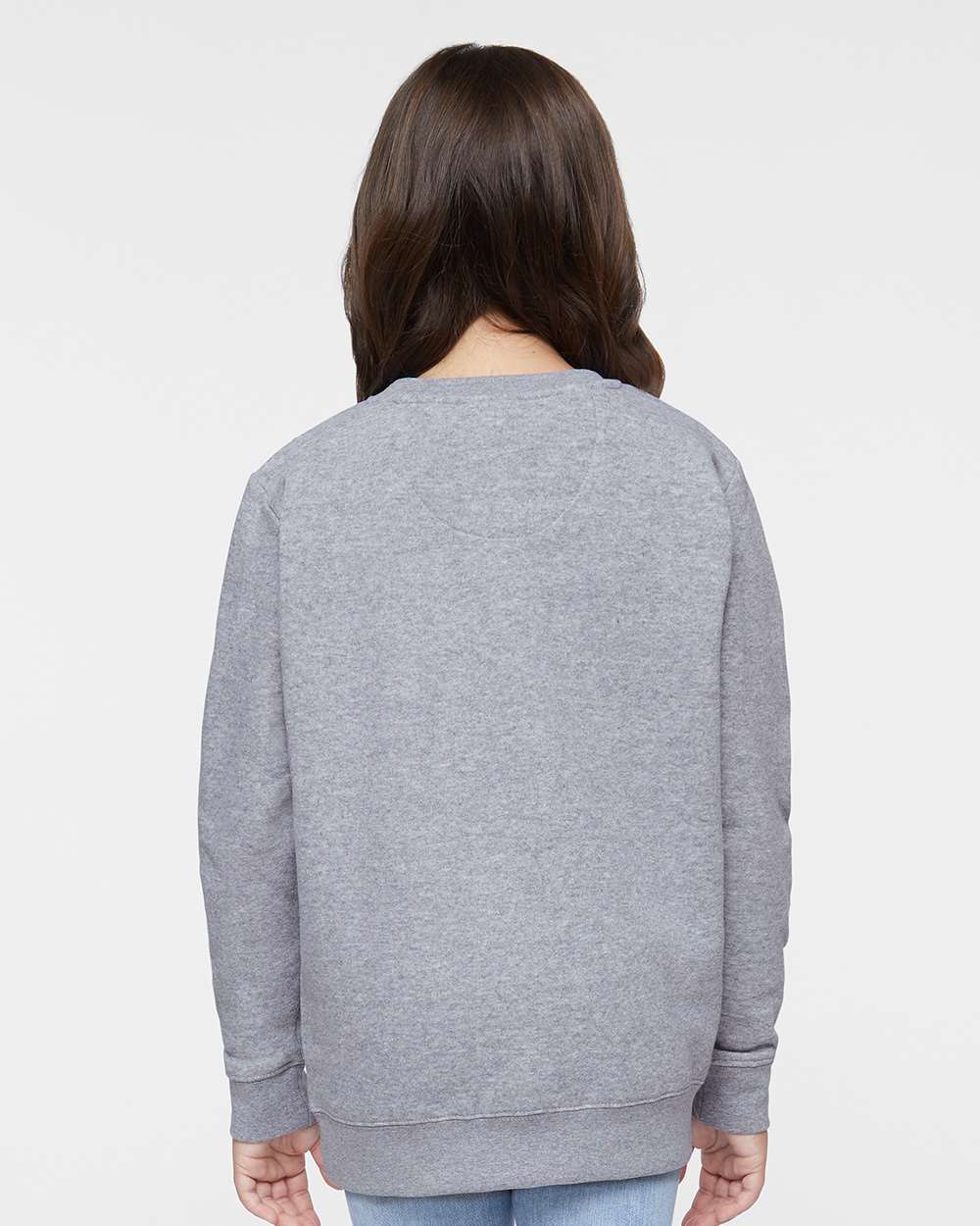 LAT-2225-Youth Elevated Fleece Crewneck Sweatshirt - Image 19