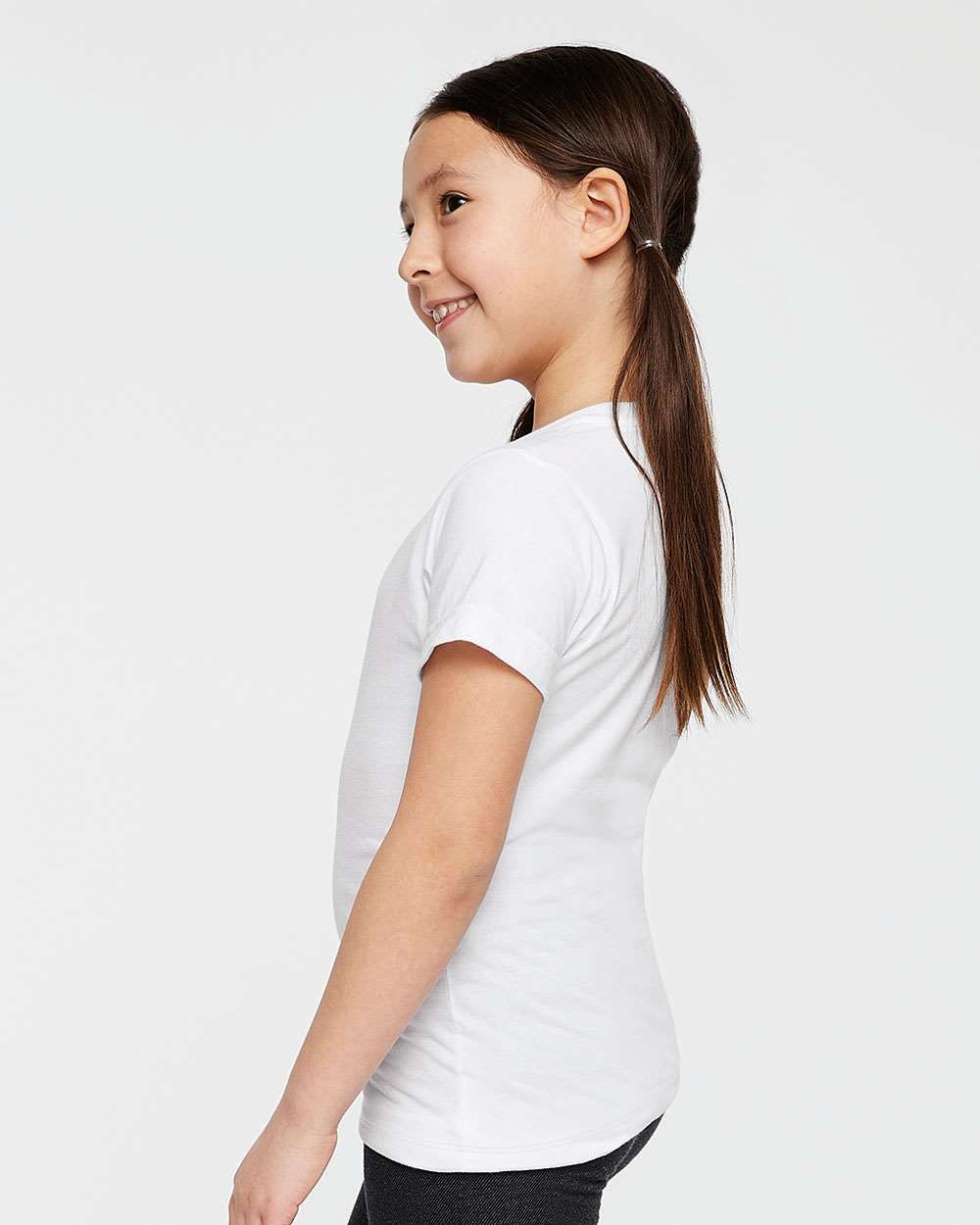 LAT-2616-Girls' Fine Jersey Tee - Image 15