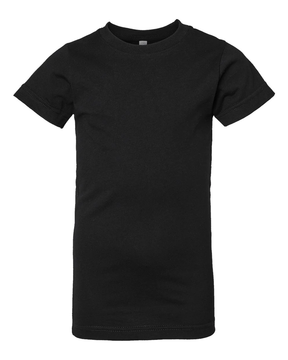LAT-2616-Girls' Fine Jersey Tee - Image 2