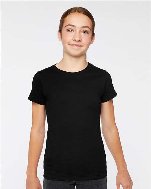 LAT-2616-Girls' Fine Jersey Tee - Image 21