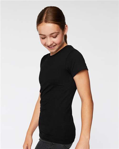LAT-2616-Girls' Fine Jersey Tee - Image 22