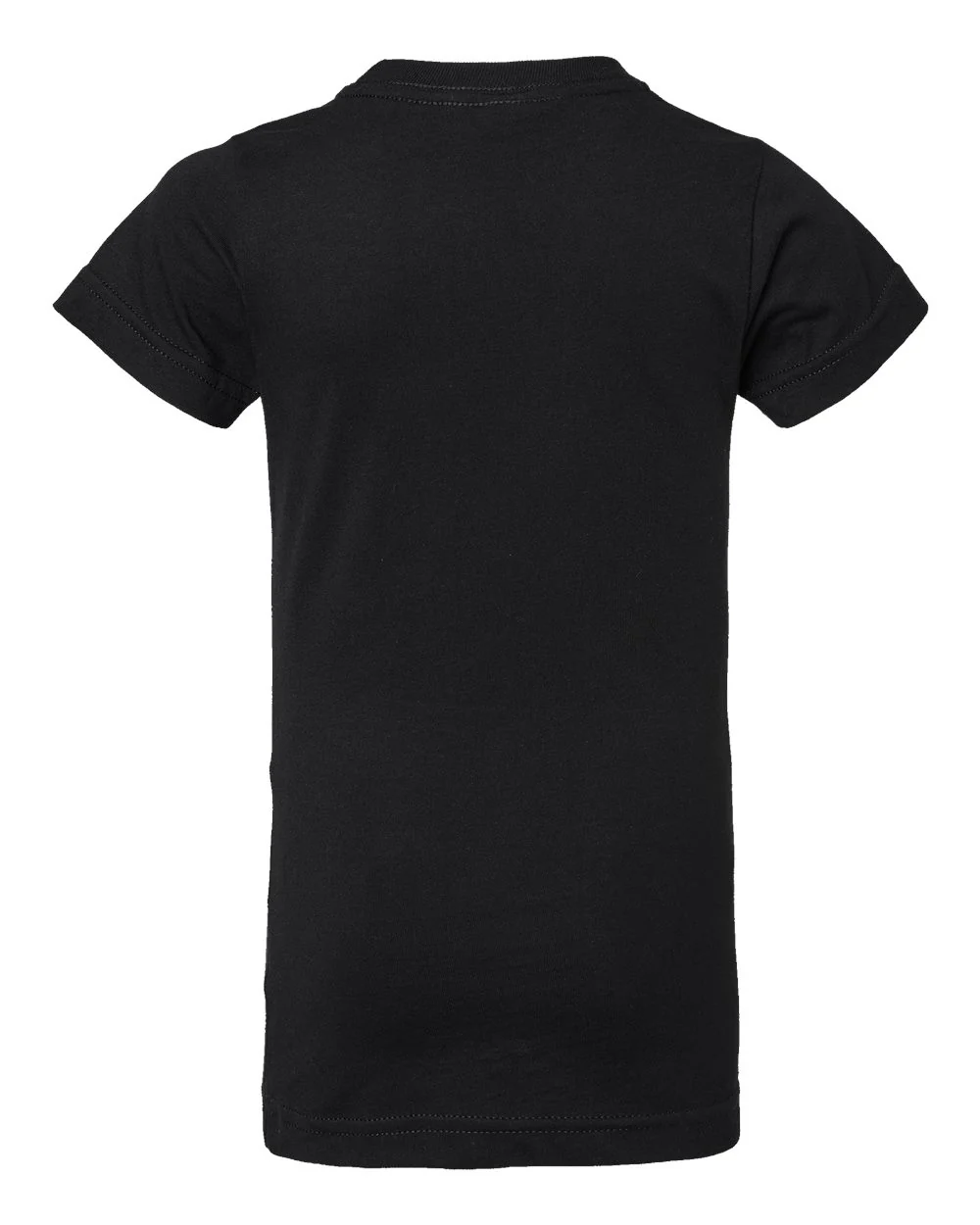 LAT-2616-Girls' Fine Jersey Tee - Image 3
