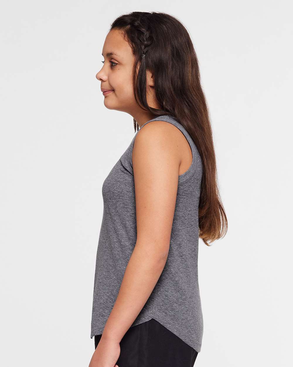 LAT-2692-Girls' Relaxed Fine Jersey Tank - Image 12