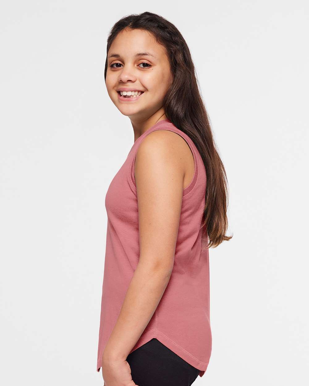 LAT-2692-Girls' Relaxed Fine Jersey Tank - Image 18