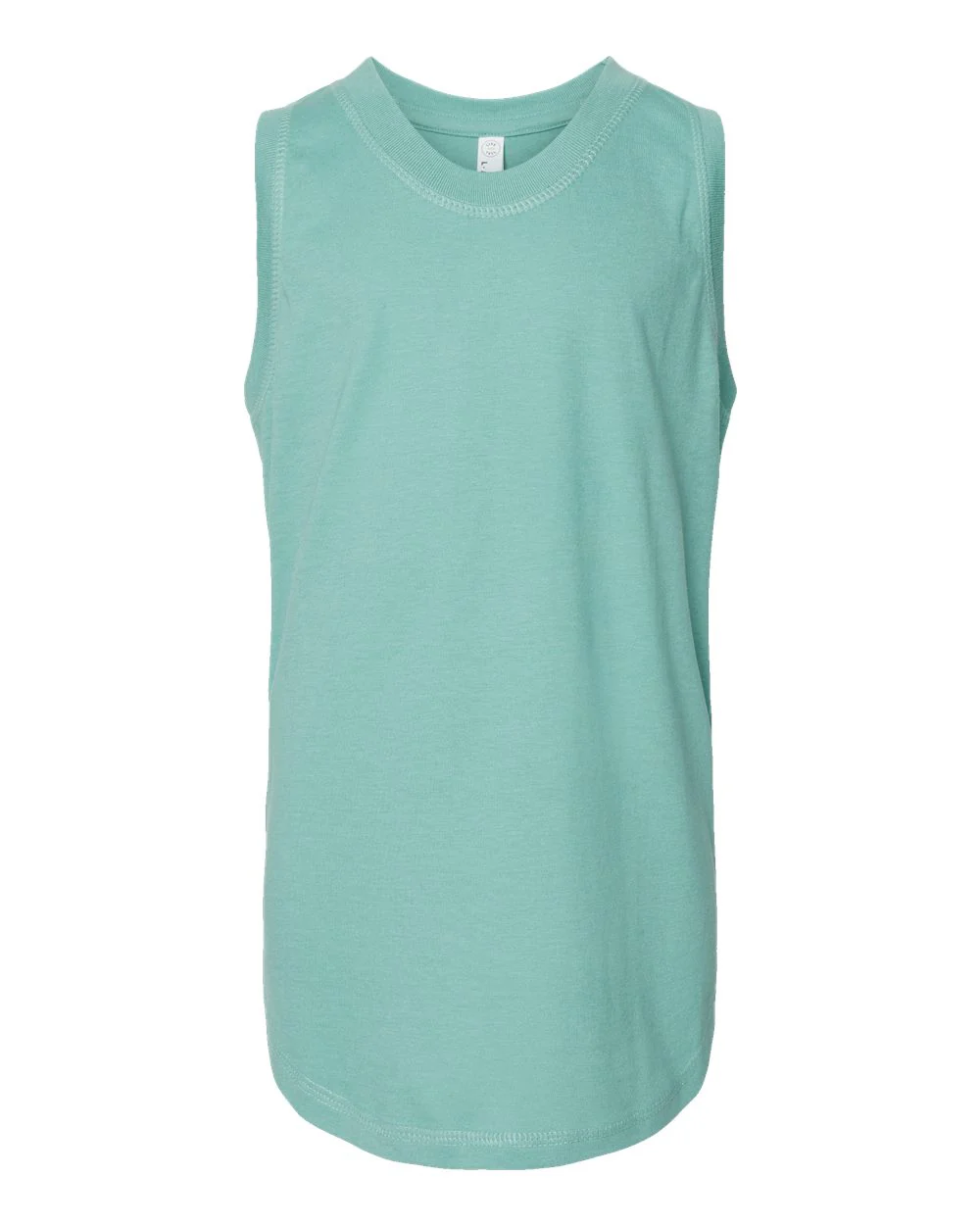 LAT-2692-Girls' Relaxed Fine Jersey Tank - Image 20
