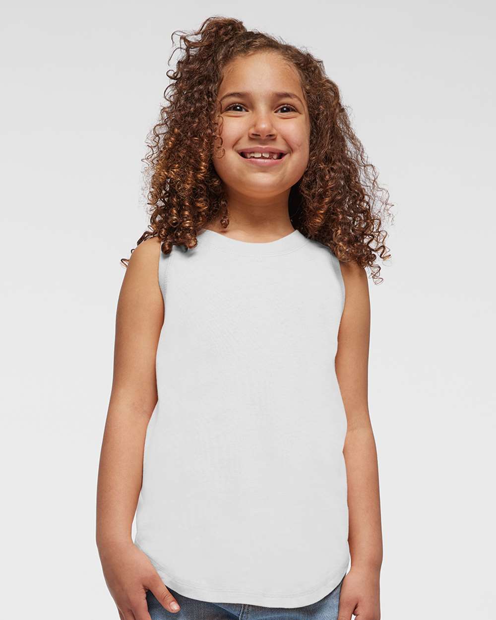 LAT-2692-Girls' Relaxed Fine Jersey Tank - Image 29