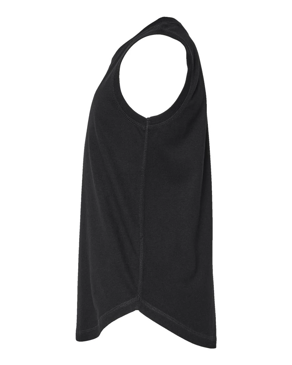LAT-2692-Girls' Relaxed Fine Jersey Tank - Image 3