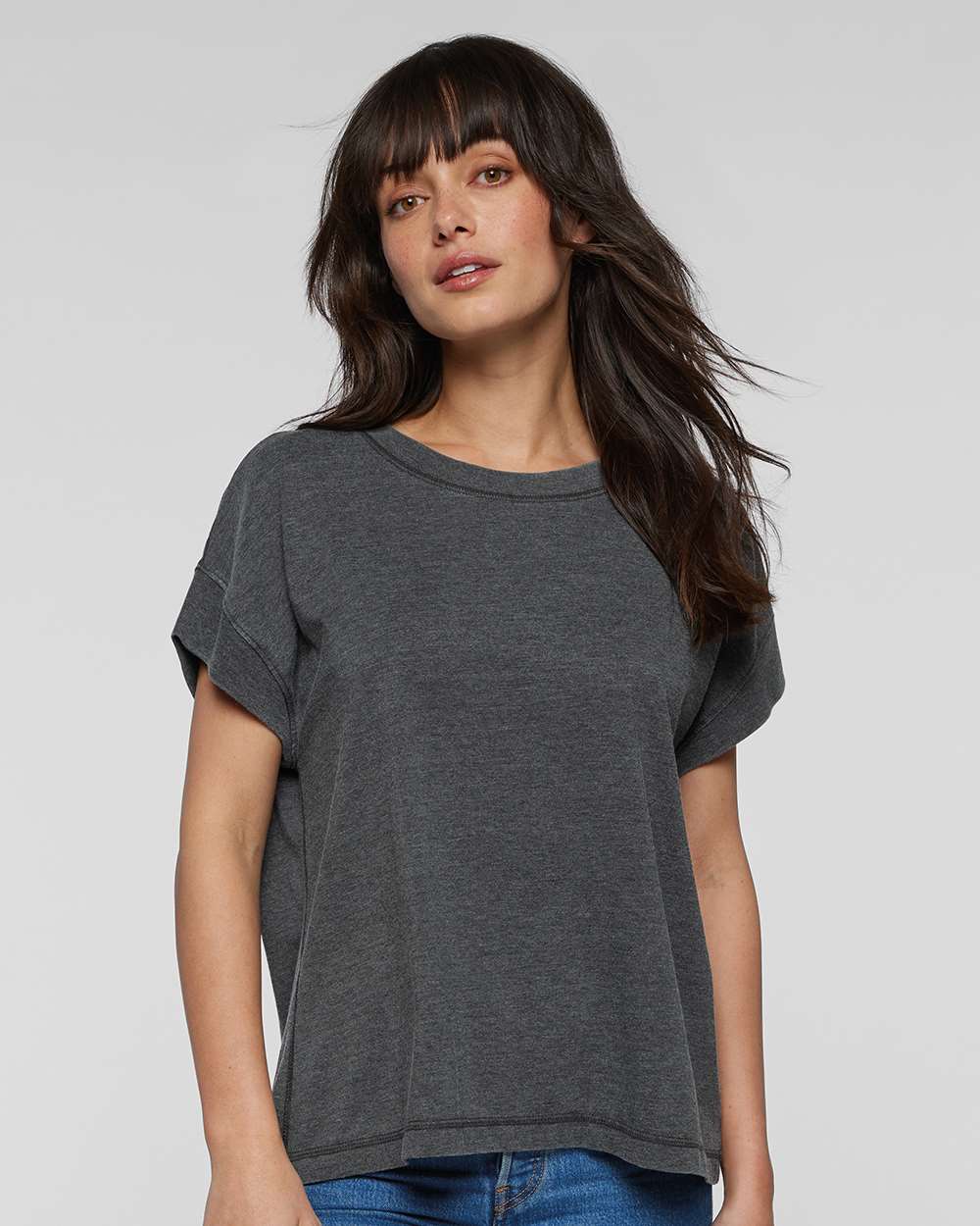LAT-3502-Women's Relaxed Vintage Wash Tee - Image 11
