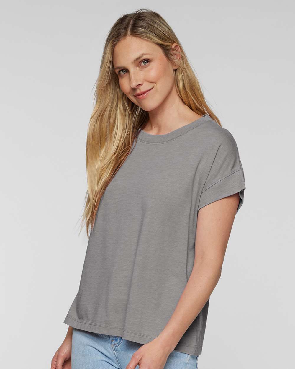 LAT-3502-Women's Relaxed Vintage Wash Tee - Image 20