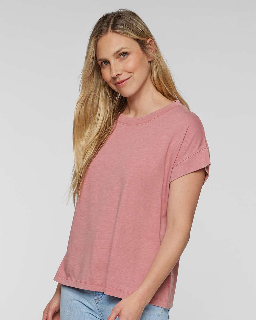 LAT-3502-Women's Relaxed Vintage Wash Tee - Image 26