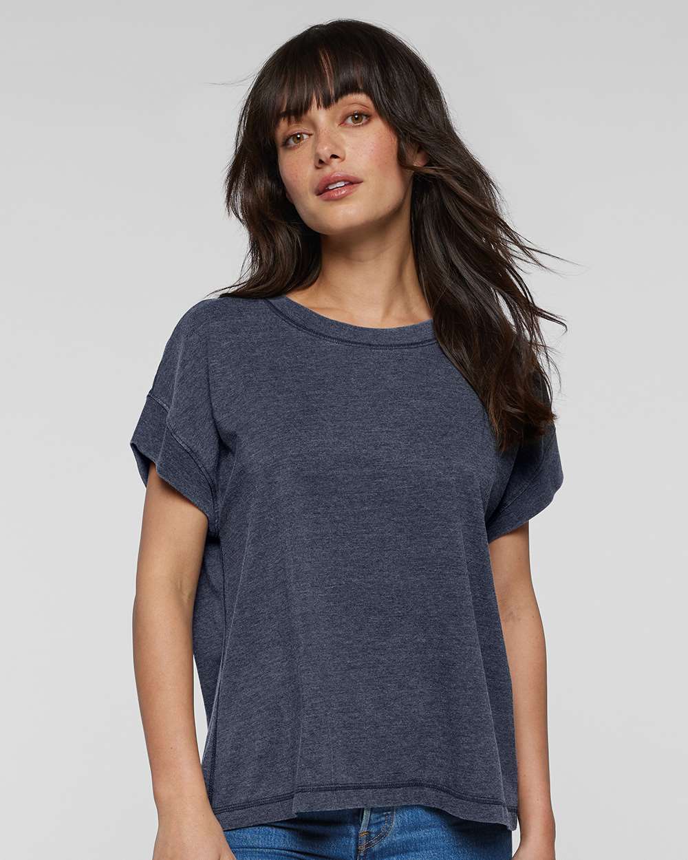 LAT-3502-Women's Relaxed Vintage Wash Tee - Image 35