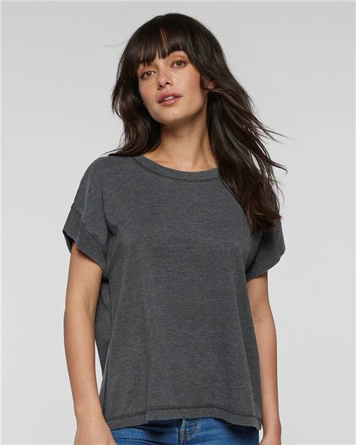 LAT-3502-Women's Relaxed Vintage Wash Tee - Image 39