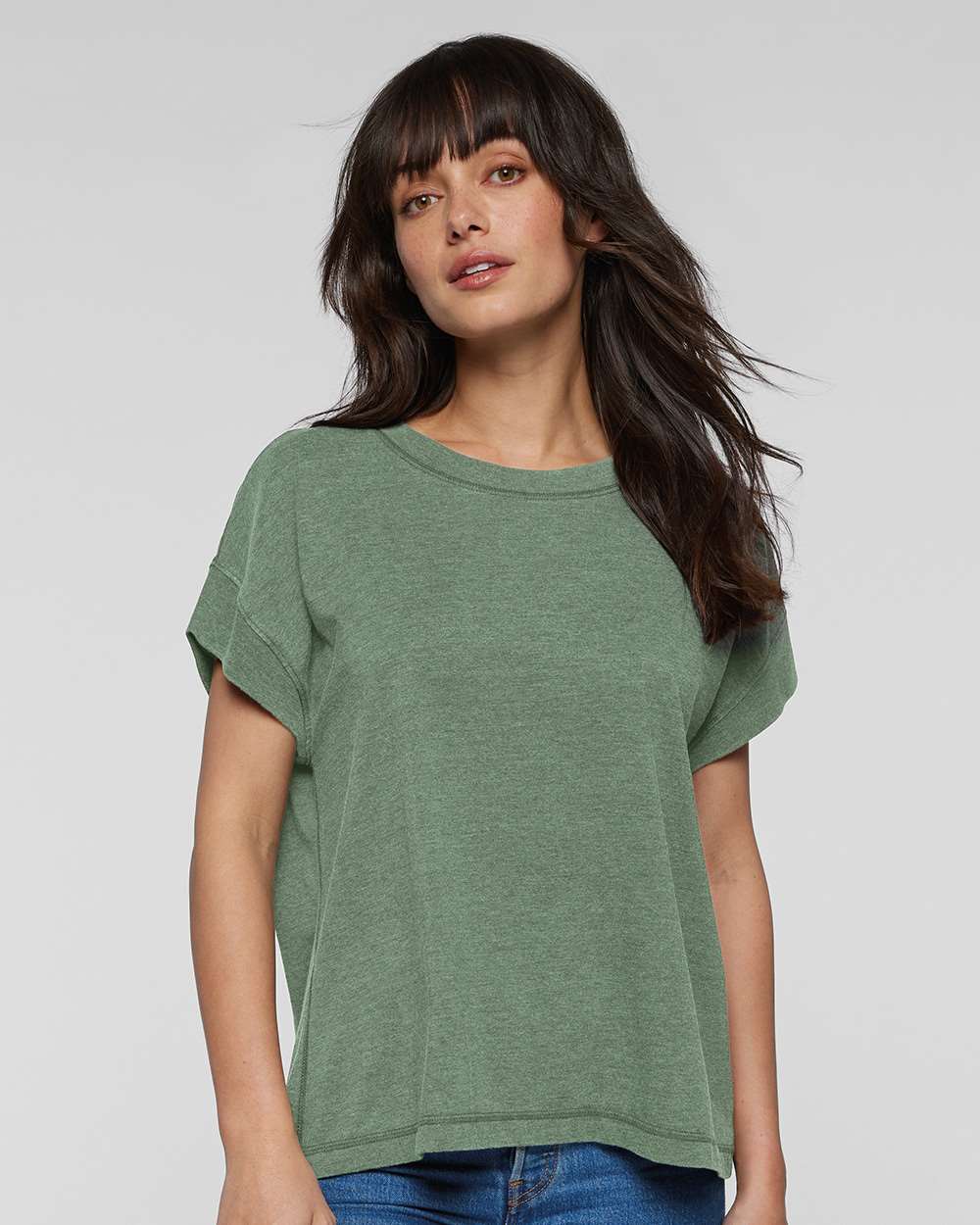 LAT-3502-Women's Relaxed Vintage Wash Tee - Image 4