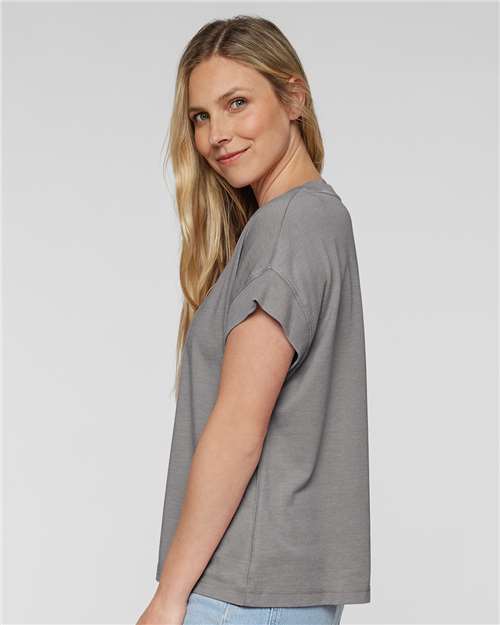 LAT-3502-Women's Relaxed Vintage Wash Tee - Image 41