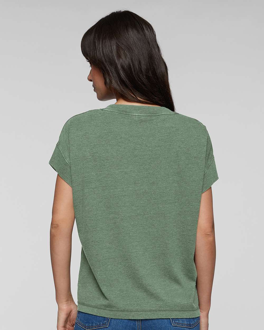 LAT-3502-Women's Relaxed Vintage Wash Tee - Image 6