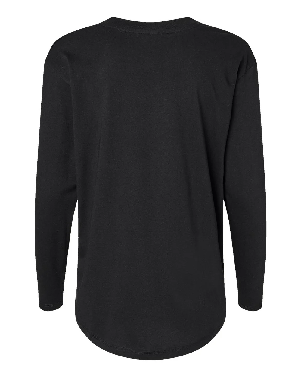 LAT-3508-Women's Fine Jersey Long Sleeve Tee - Image 2
