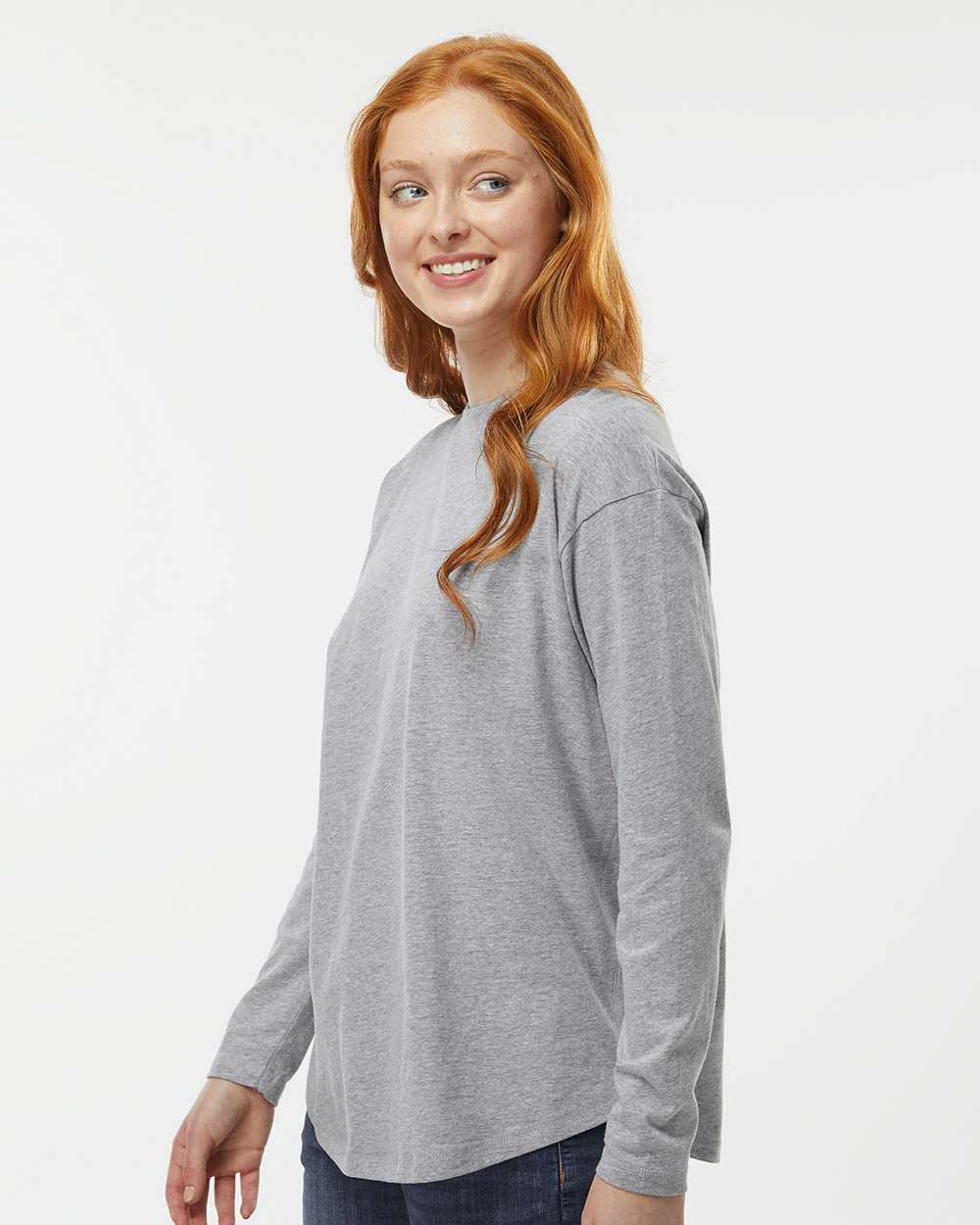LAT-3508-Women's Fine Jersey Long Sleeve Tee - Image 21