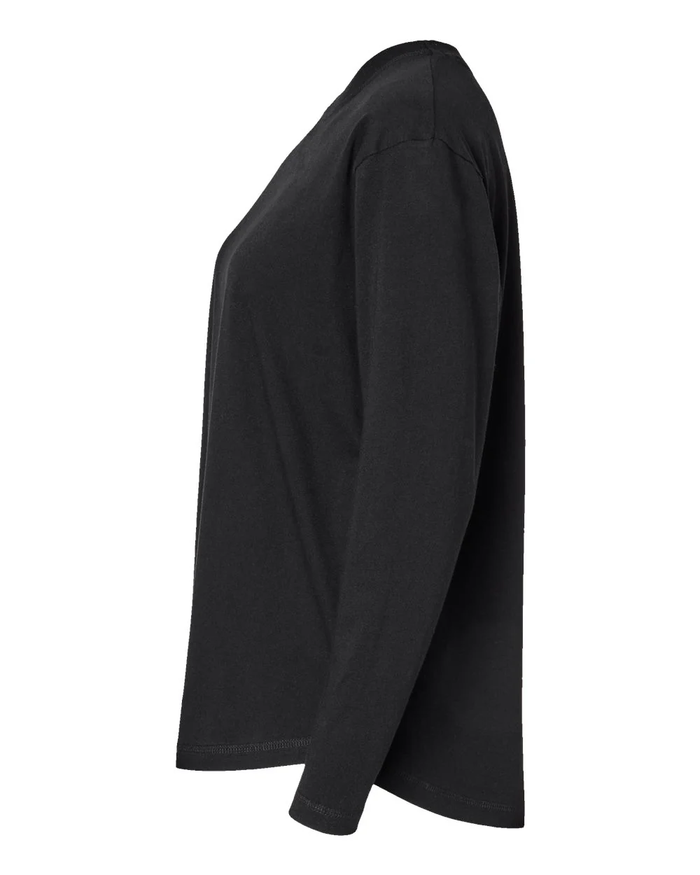 LAT-3508-Women's Fine Jersey Long Sleeve Tee - Image 3