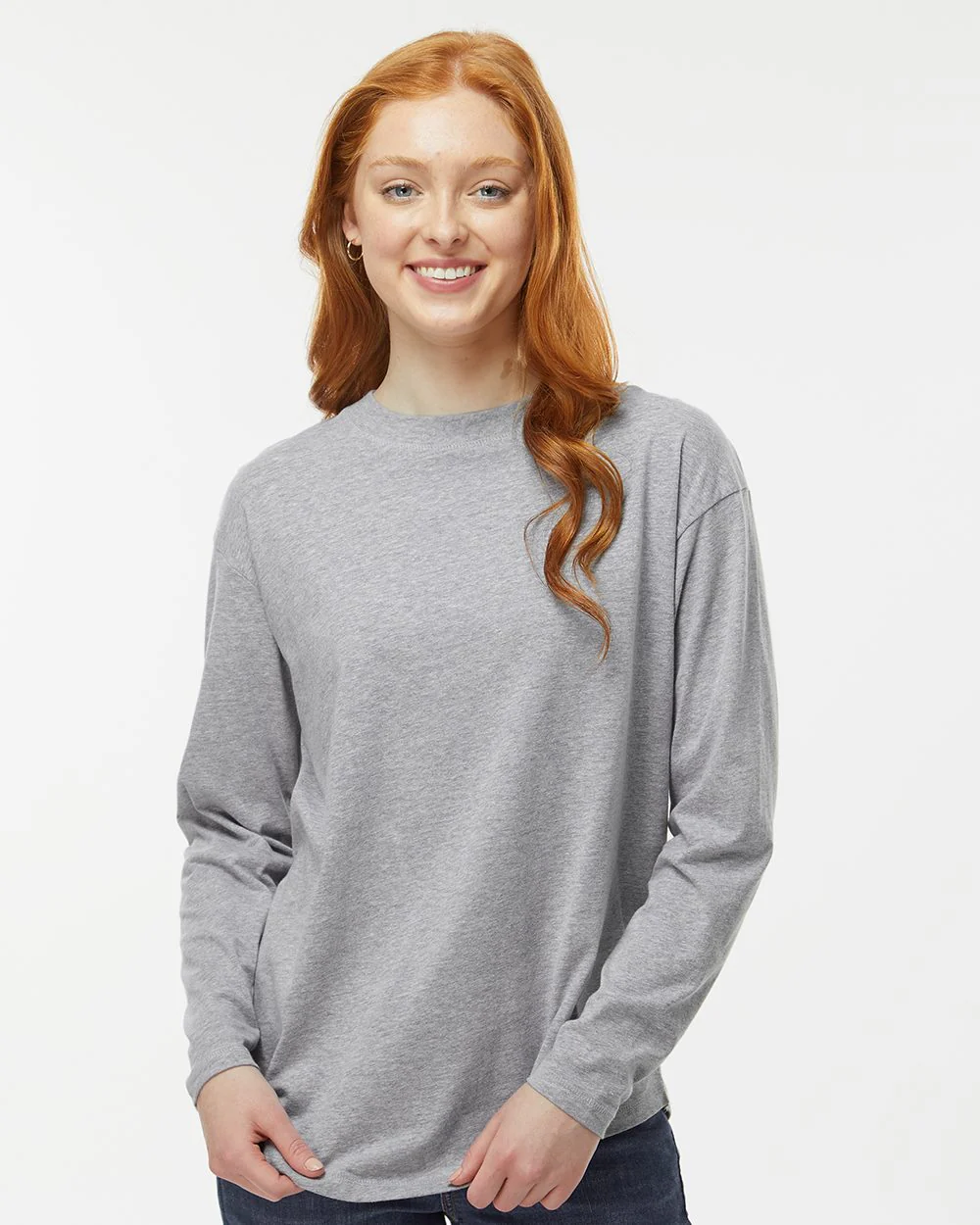 LAT-3508-Women's Fine Jersey Long Sleeve Tee - Image 7