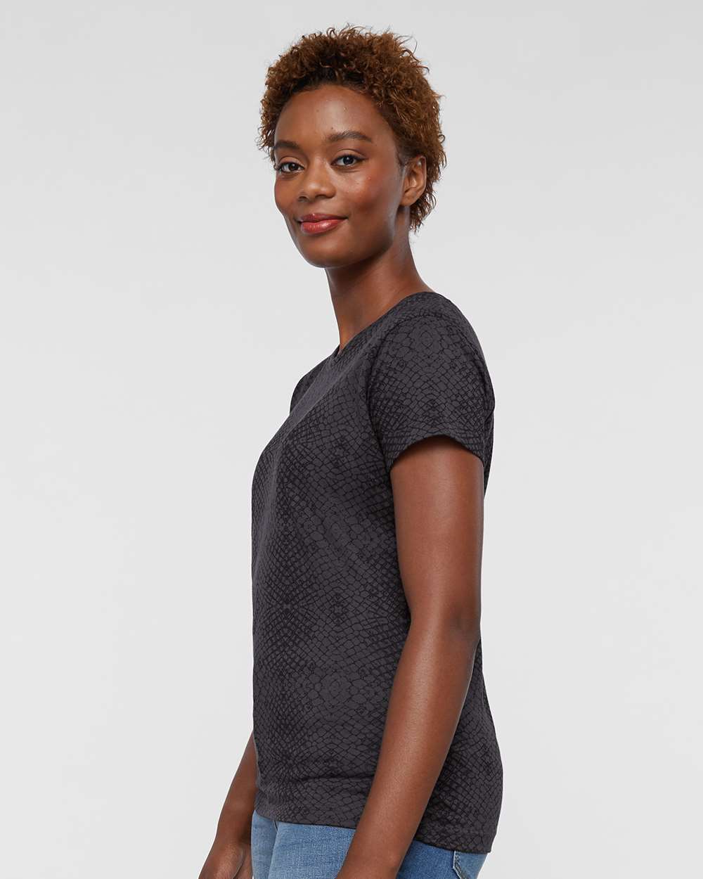 LAT-3516-Women's Fine Jersey Tee - Image 18