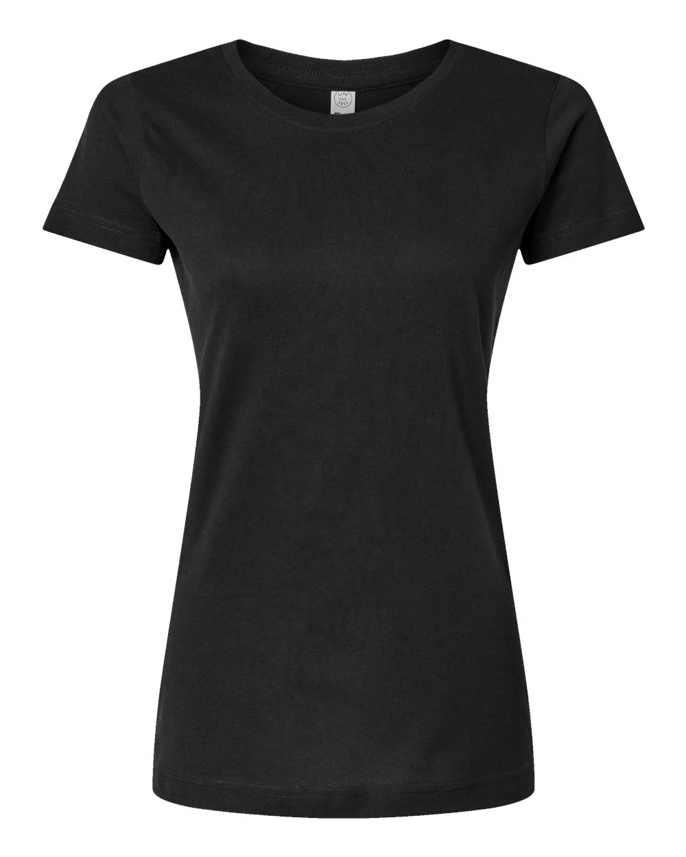 LAT-3516-Women's Fine Jersey Tee - Image 2