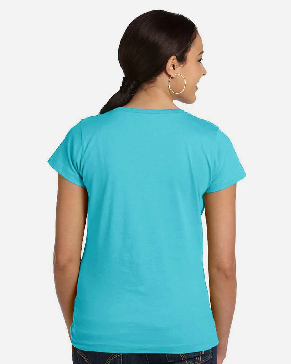 LAT-3516-Women's Fine Jersey Tee - Image 31