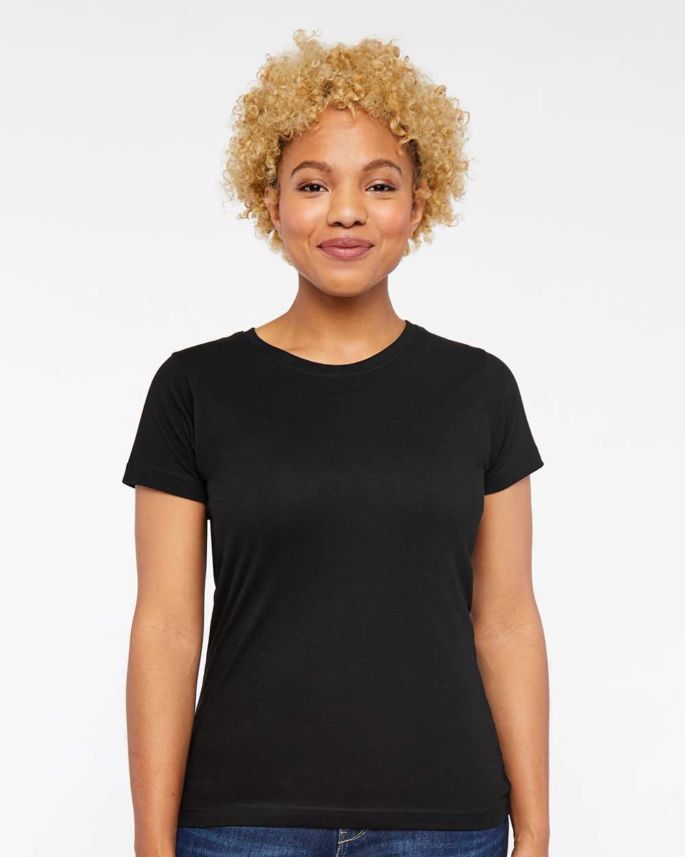 LAT-3516-Women's Fine Jersey Tee - Image 5