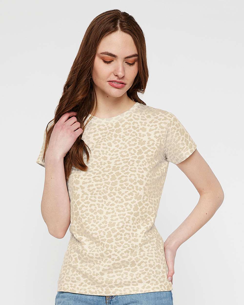 LAT-3516-Women's Fine Jersey Tee - Image 56