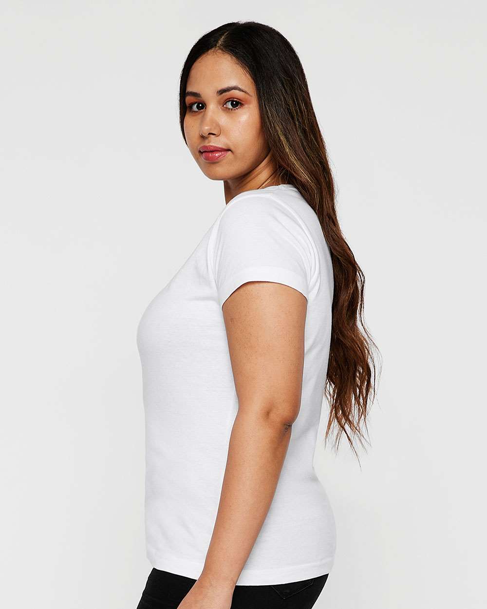LAT-3516-Women's Fine Jersey Tee - Image 93