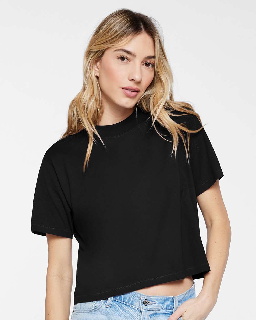 LAT-3518-Women's Boxy Tee - Image 11